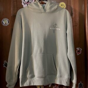 Sage Green “Blossom” Pullover Hoodie